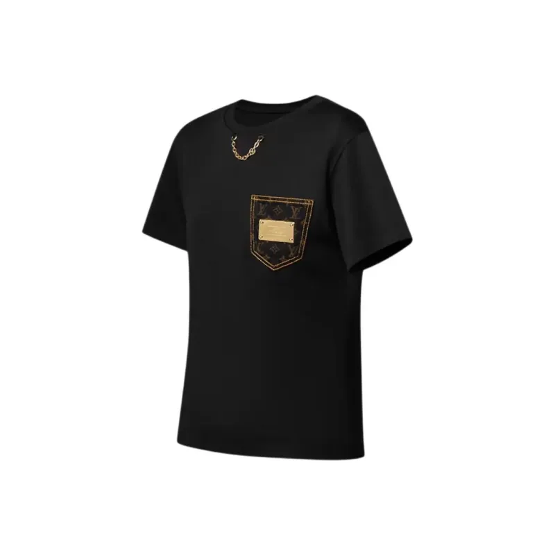 LOUIS VUITTON SS25 Regular T Shirt Women's Black-2