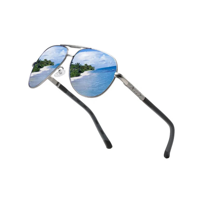 Maserati Metal Aviator Sunglasses Unisex-4