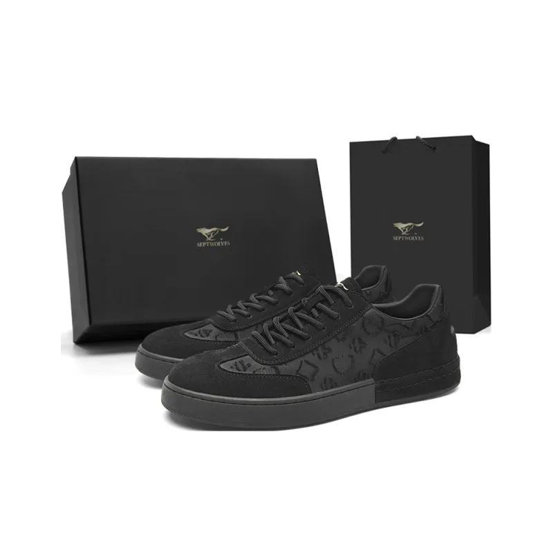 SEPTWOLVES Low Top Skateboard Shoes Men's-0
