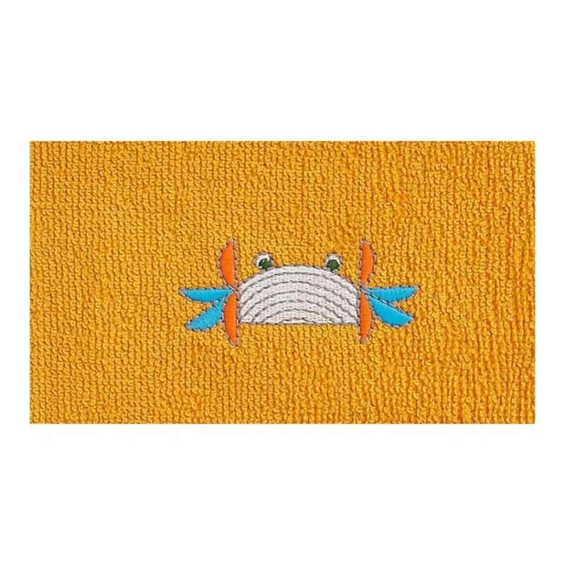 HERMES Cotton Travel Storage Bag Unisex Sunlight Gold-2