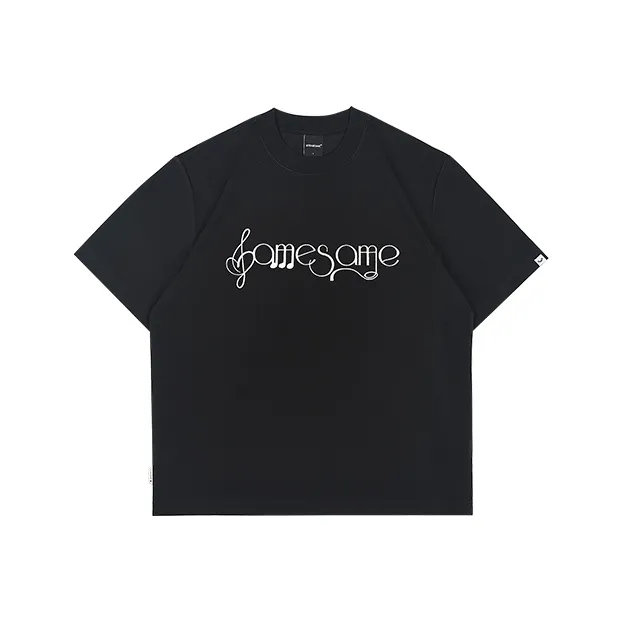 MYSAMESAME T Shirts Unisex Black In Stock-4