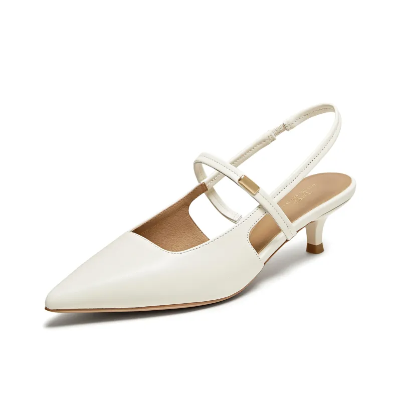 TATA Chunky Heel High Heels Women's-5