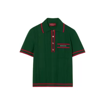 GUCCI Polo Shirts Women's Green