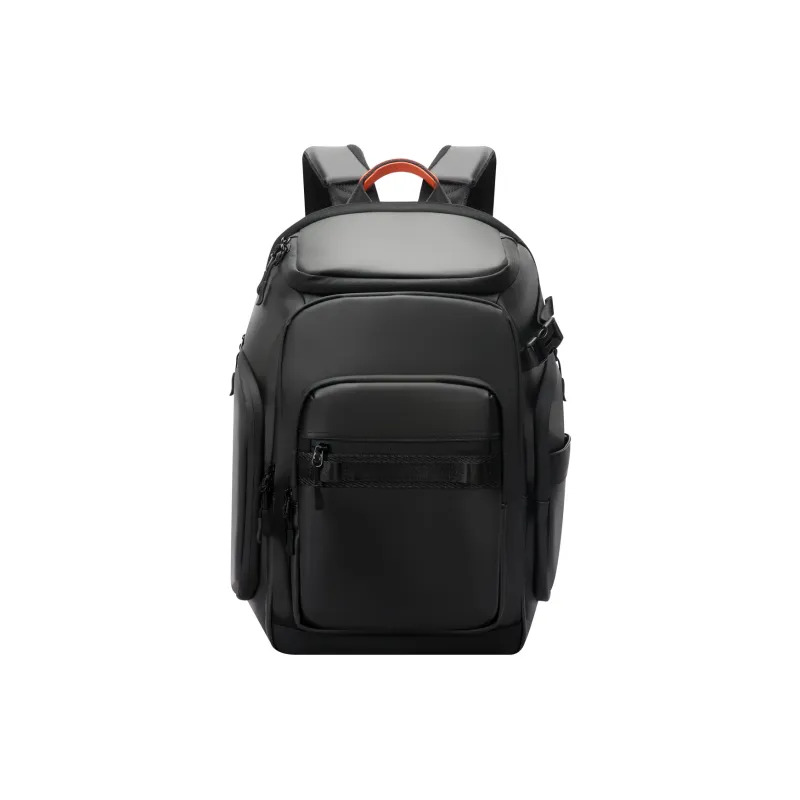 BOPAI Fabric Cameras Backpack Men's Black-1
