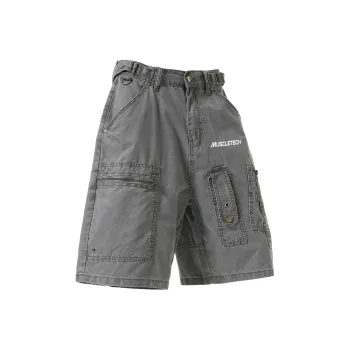 MUSCLETECH Cargo Shorts Unisex Gray