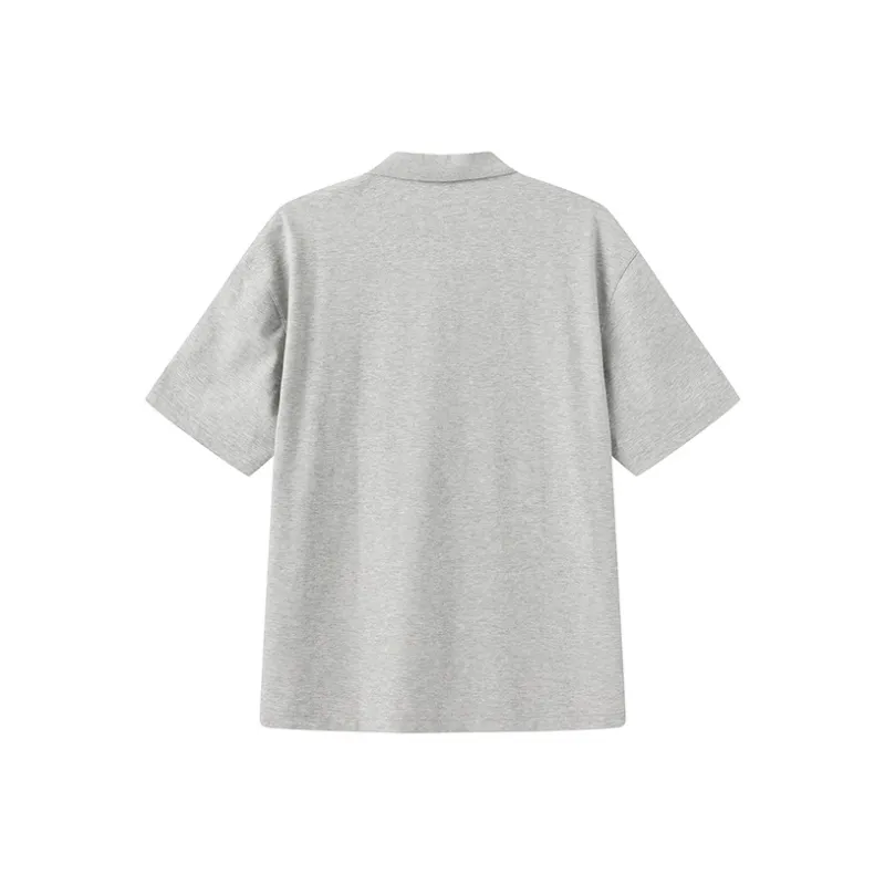 ZUO Polo Shirts Men Gray-1