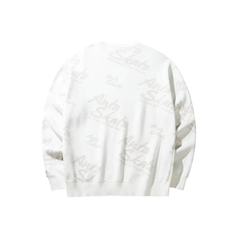 Anta Life Collection Sweatshirt Unisex Honor White-1