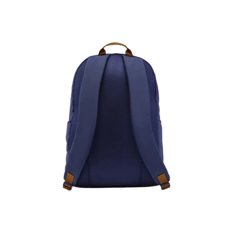 LiNing Sports Life Collection Polyester Backpack Unisex Dark Ship Blue & Tea Brown-3