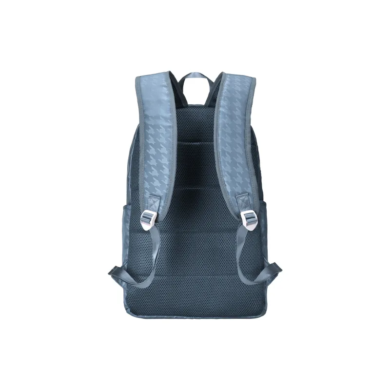 TURN UP Polyester Backpack Unisex Blue Gray-2