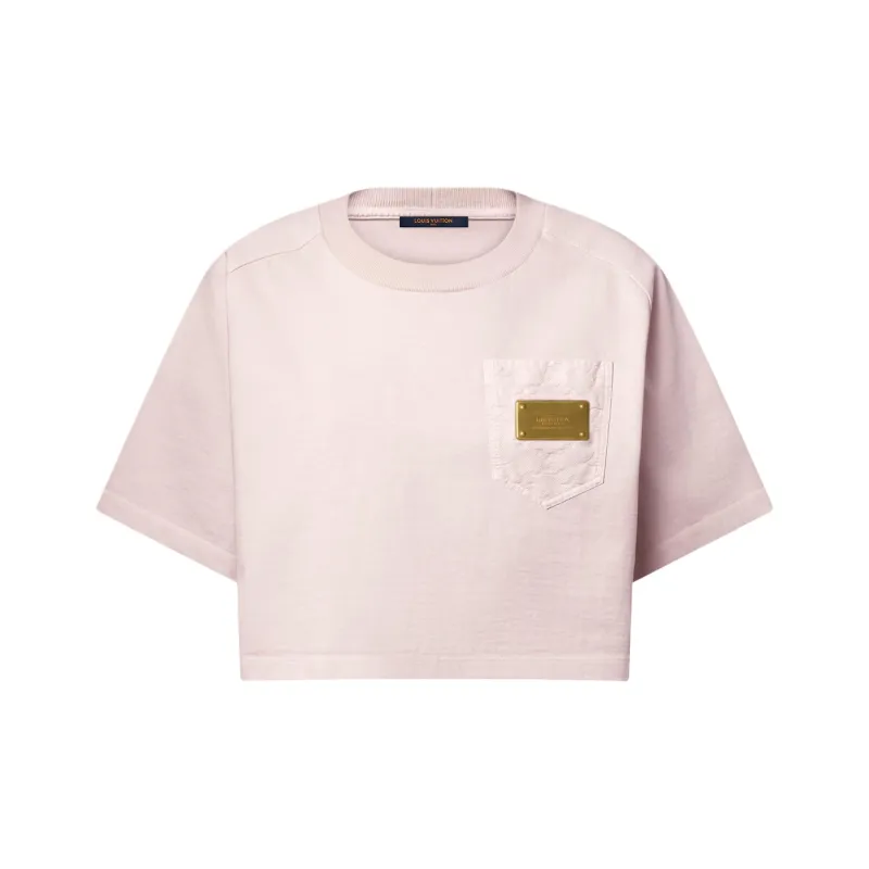 LOUIS VUITTON SS25 Regular T Shirt Women's Pink-0
