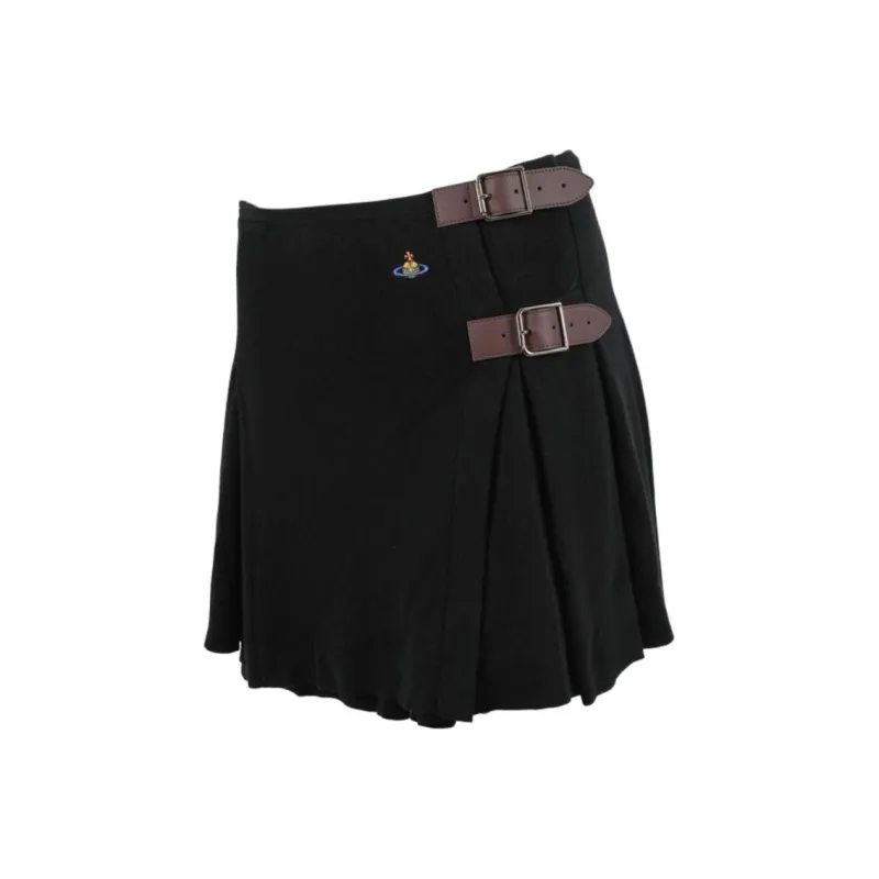 Vivienne Westwood Casual Short Skirts Women's Black-2