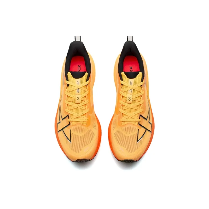 XTEP 2000km 3.0 Running Shoes Men Low Top New Neon Orange/Black-3
