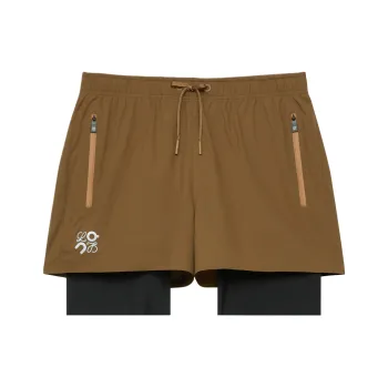 On x LOEWE Performance SS25 Sports Shorts Men's Coffee