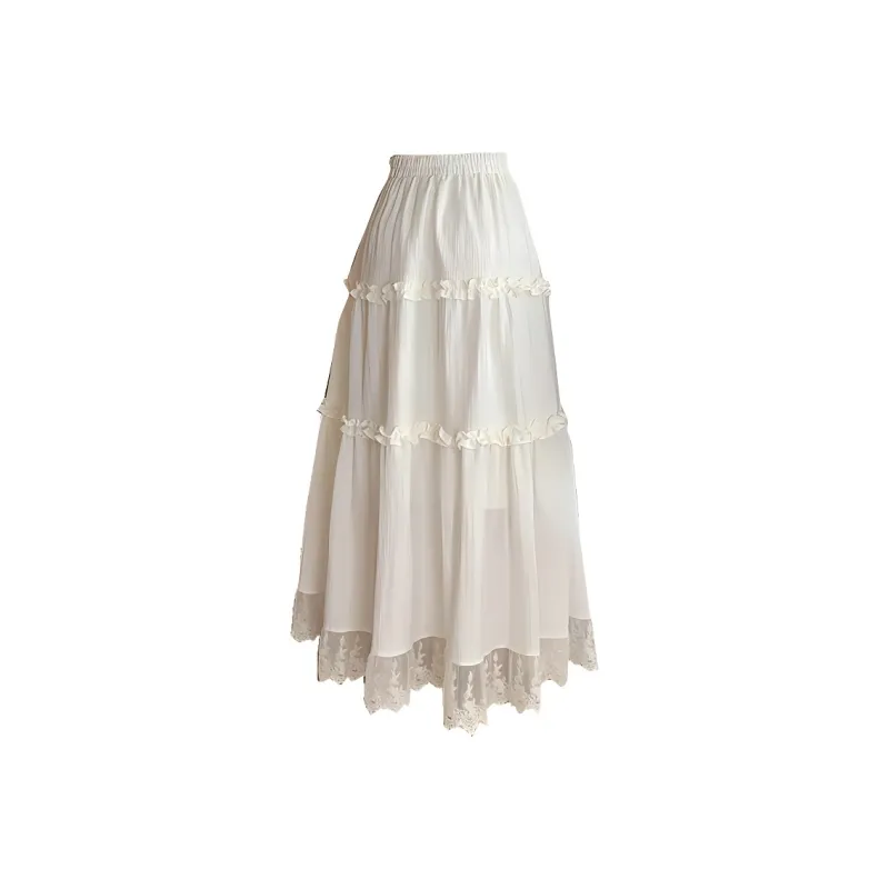DOSOHEB Casual Long Skirt Women's-9