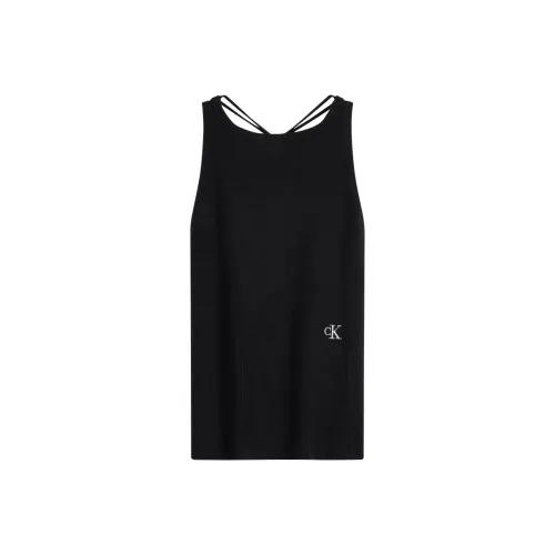 Calvin Klein Tank Tops Women's UB1 Space Black