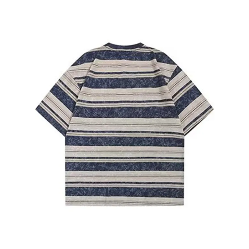 T IRA T Shirts Unisex Tie Dye Stripes[Dyed]-1