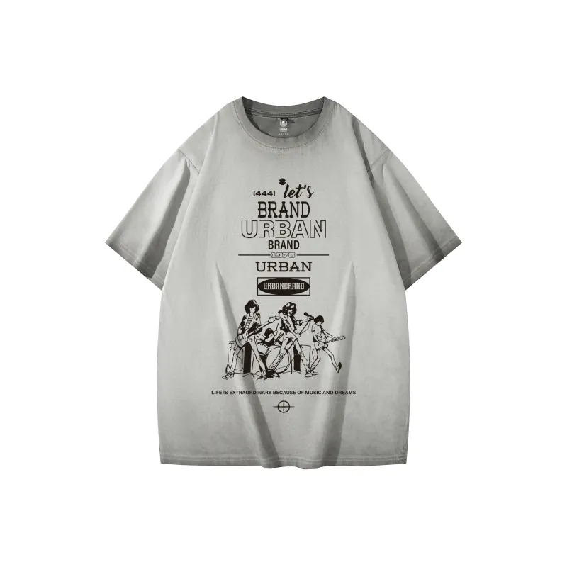 URBAN AUTHENTIC T Shirts Unisex-8