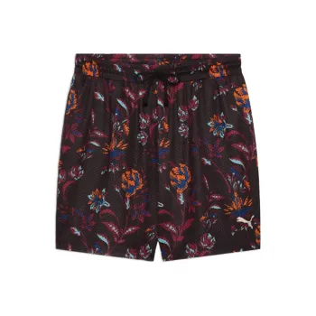 PUMA Floralgraphic Casual Shorts Men's Black