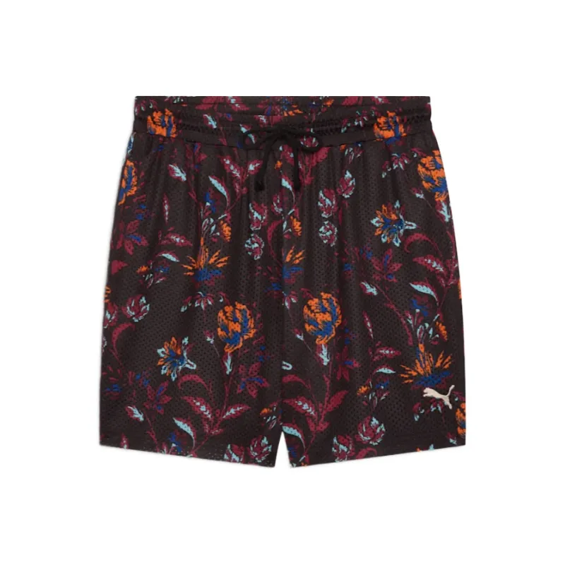 PUMA Floralgraphic Casual Shorts Men's Black-0