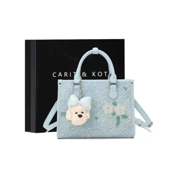 Carit&Koty PU One Shoulder Handbag Women's Blue