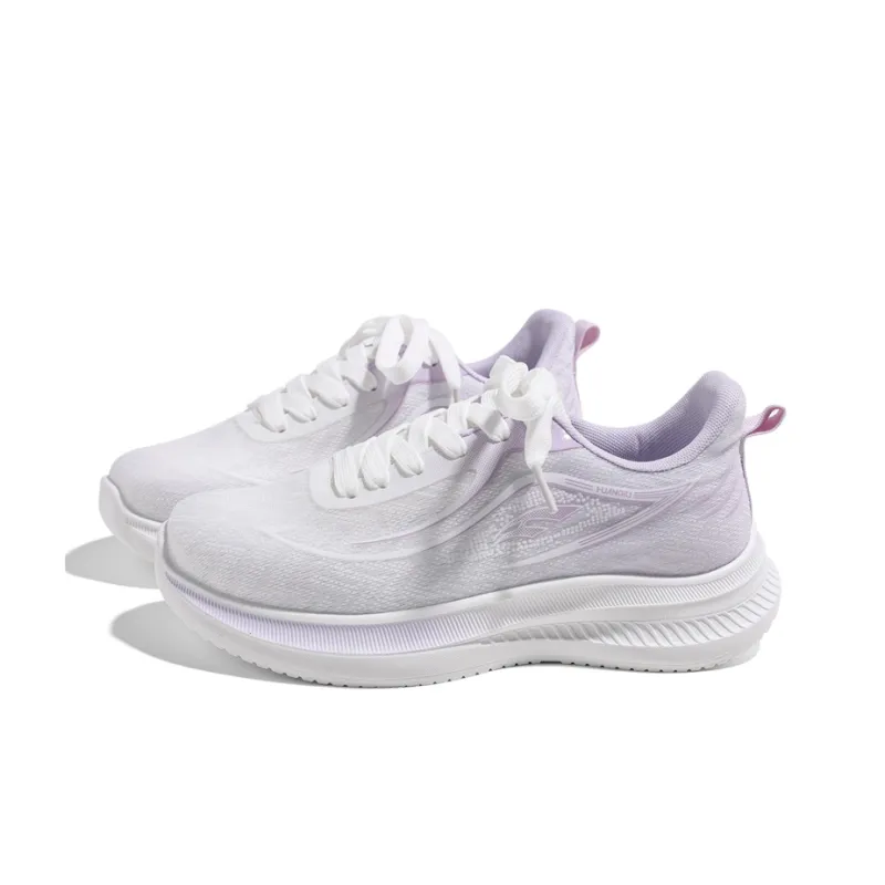 HUANQIU Running Shoes Women's Low Top White Blue-11