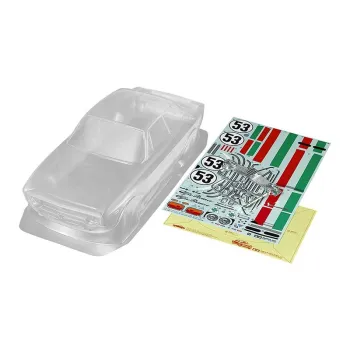 Tamiya 1/10RC Alfa Romeo GTA Gradient Vehicle Unpainted, Spare Body Clothing Sets Model Accessories