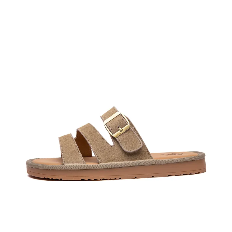 AAA SINCE 1955 Abrasion Resistant Quick Dry Cushioning Slide Slippers Women's-0