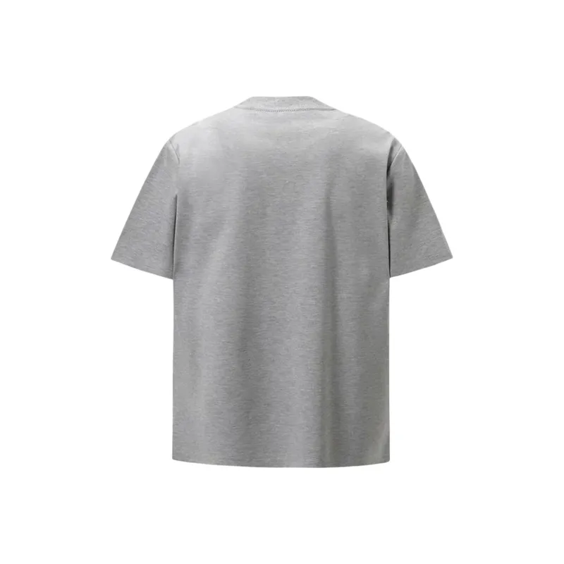 DUATOGE T Shirts Men Gray -4