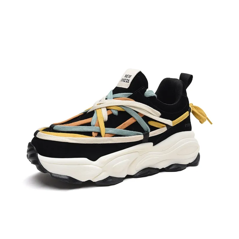 PAIBLOKS Low Top Chunky Sneakers Unisex-1