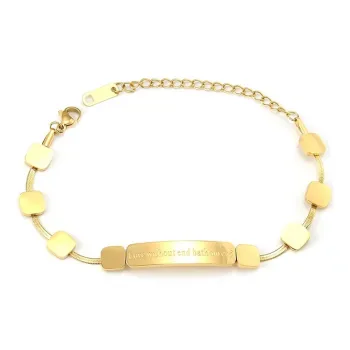 KOOGIS Titanium Steel Bracelets Women's