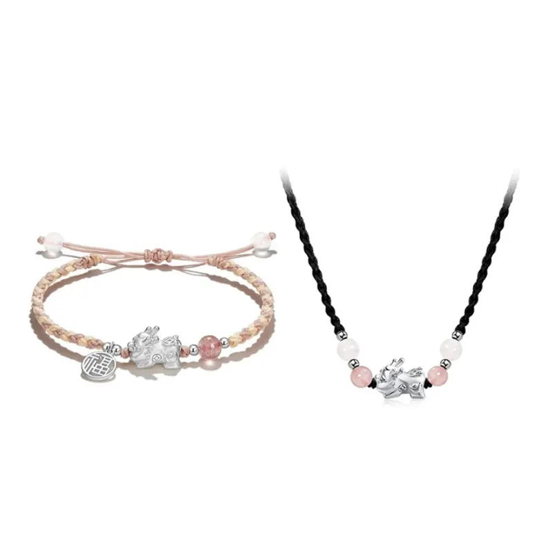 QUIET LOVE Alloy Rope Bracelets Unisex-6