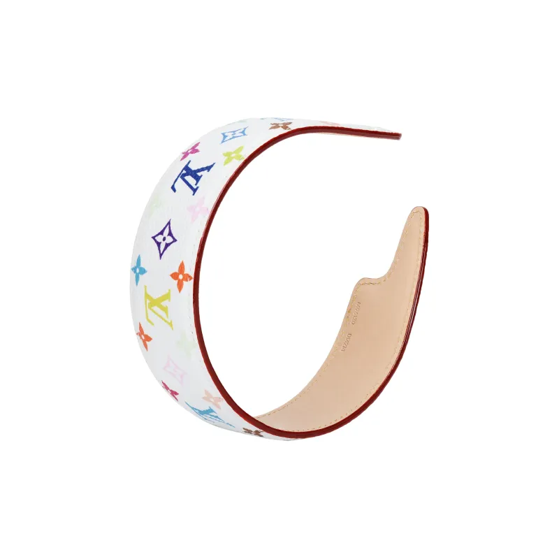 LOUIS VUITTON Lv X Tm Monogram Multicolor Lv Outline Headband-1