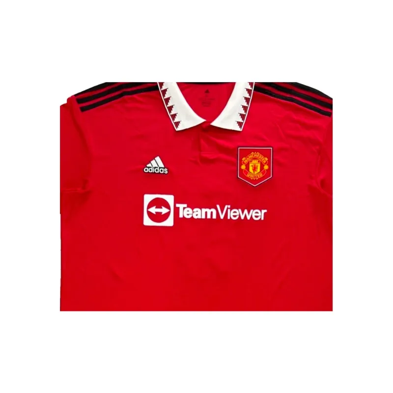 Three For Manchester United Jersey Beckett Official Certification, Deluxe Framing, Outer Frame Approx. 65x85cm Unisex-4