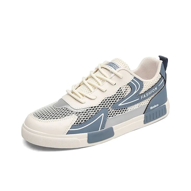 BAKE Slip Resistant Shock Absorbers Lightweight Low Top Skateboard Shoes Men's-0