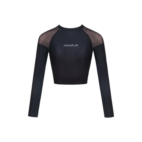 AQUAPLAY Two Piece Swimsuit Women's Black