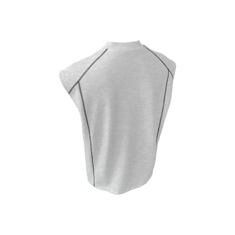 Qnxeey Tank Tops Unisex-5