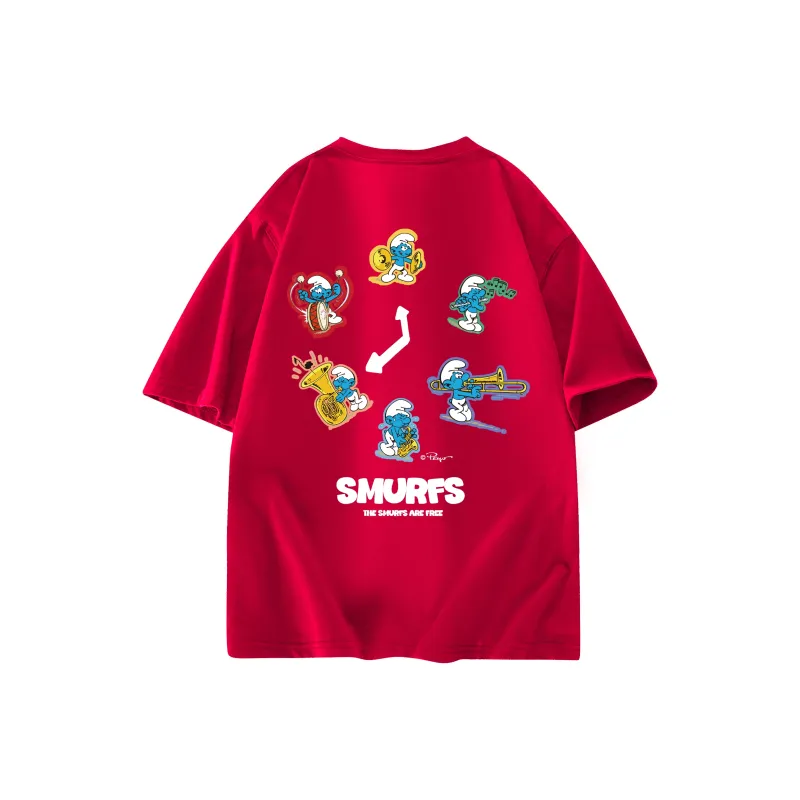 The Smurfs T Shirts Unisex-9