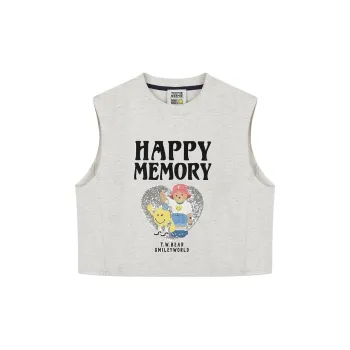 Teenie Weenie Tank Tops Women's Medium Gray