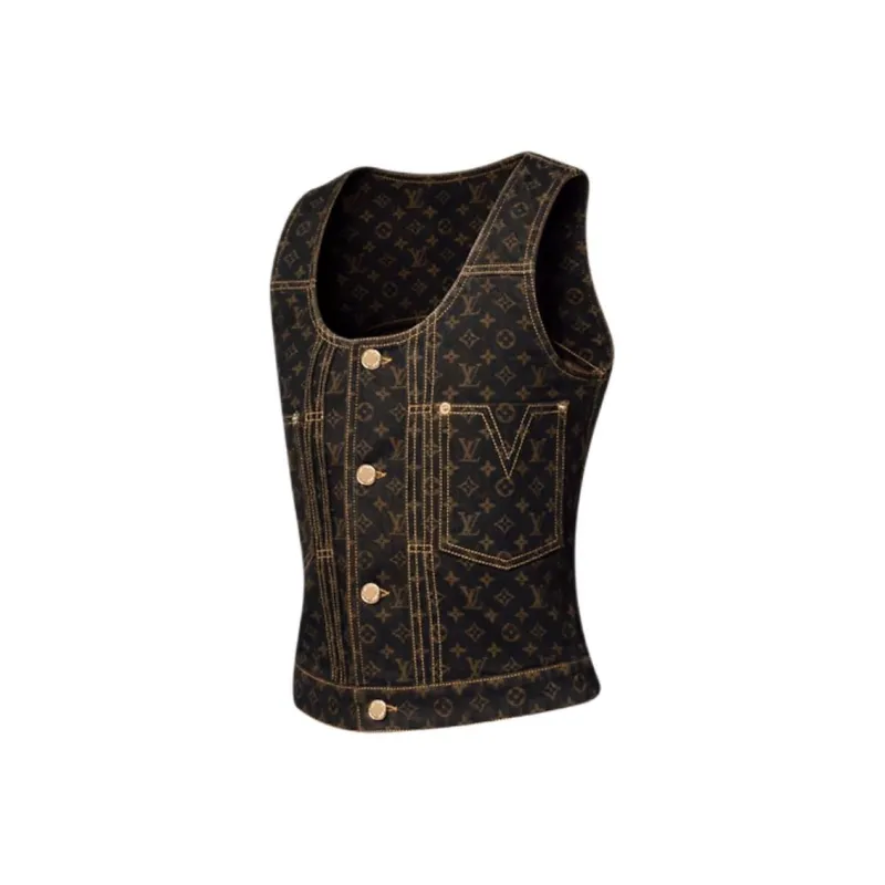 LOUIS VUITTON SS25 Vest Women's Black-2