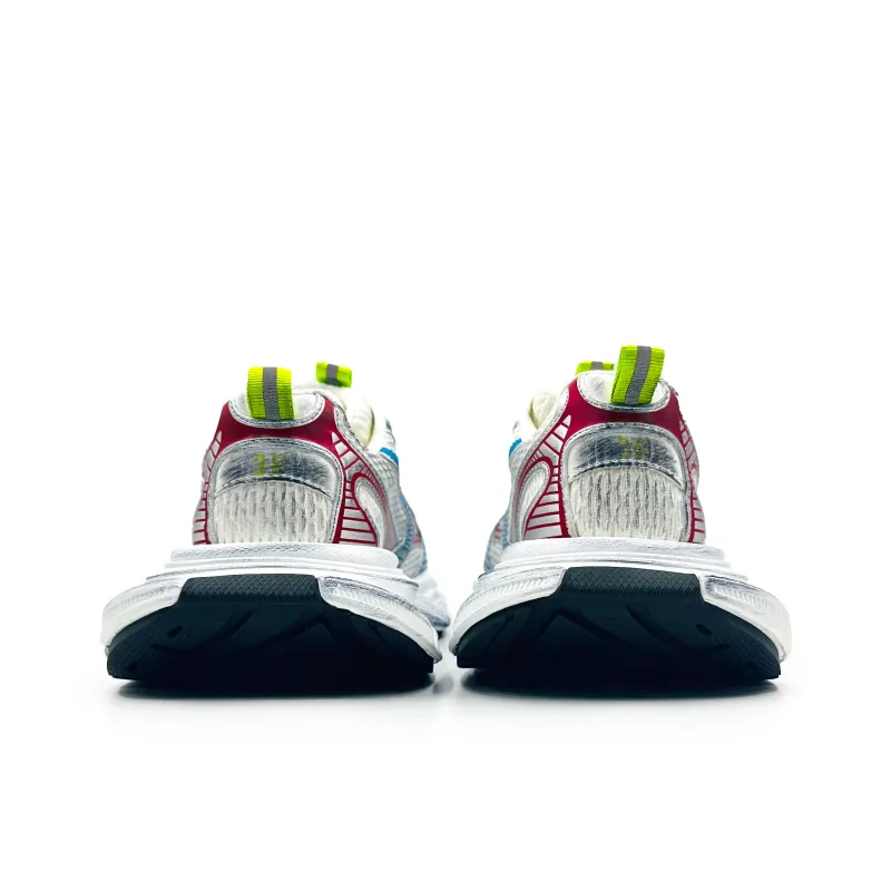 Hong Kong Meng Slip Resistant, Breathable, Height Increasing Low Top Chunky Sneakers Unisex-11