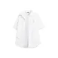 [Ice Silk Cooling Sun Protection]White (B Dazzling Color Bear Chest Logo)