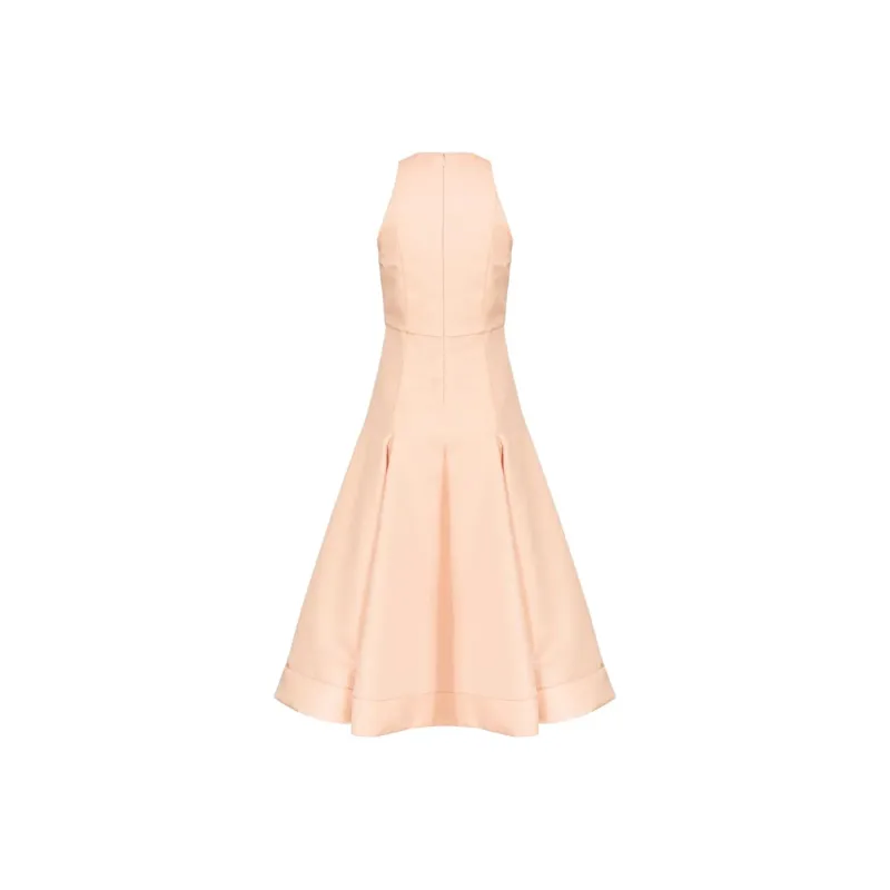PINKO Pleated Midi Dress-1
