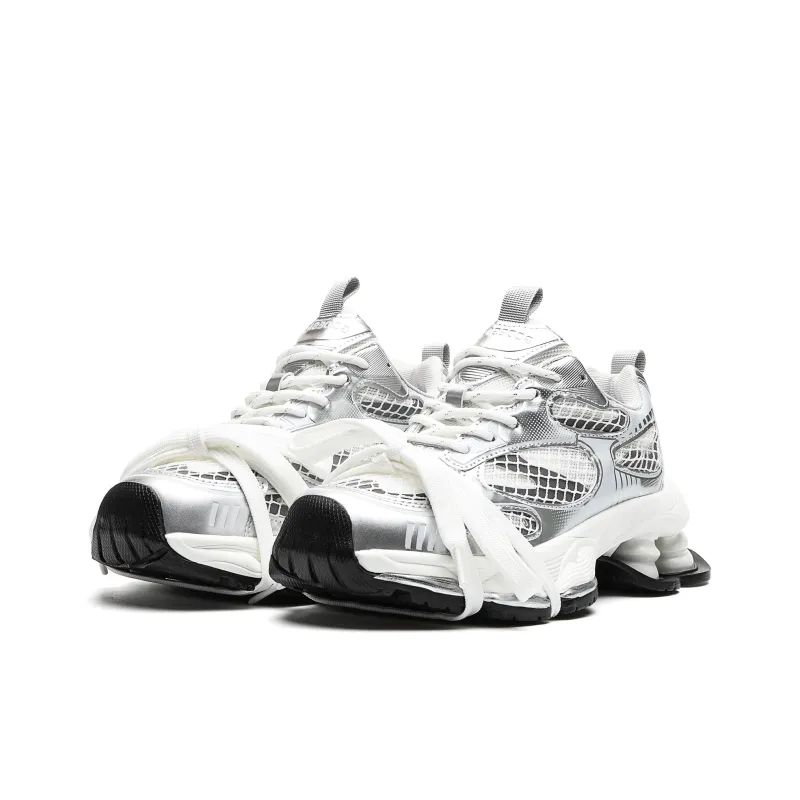 ORD Low Top Chunky Sneakers Women's Silver-2