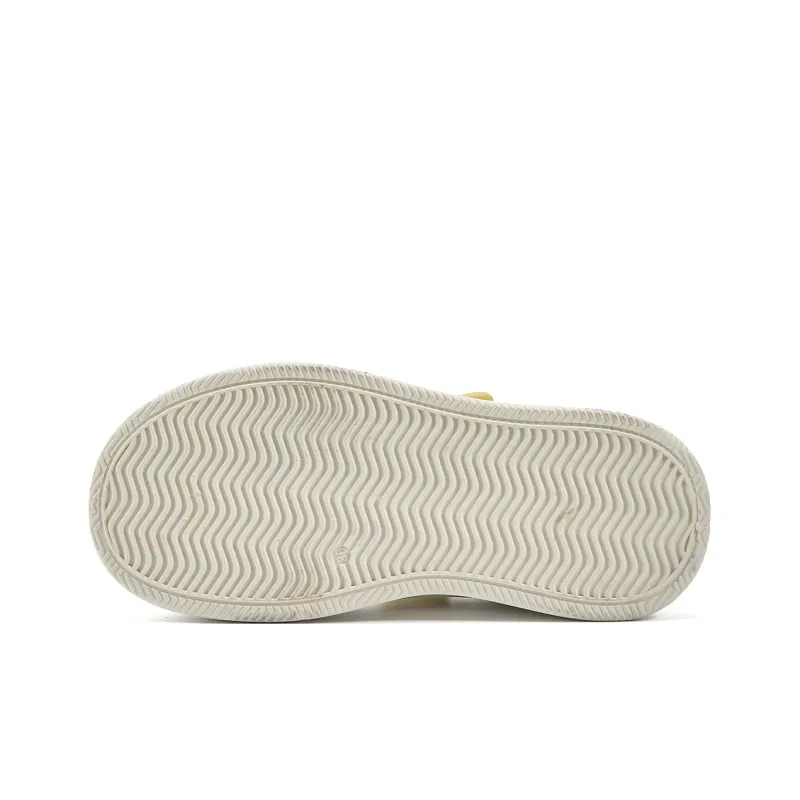 La Chapelle Anti Slip Wear Resistant Low Top Skateboard Shoes Women's Yellow-6