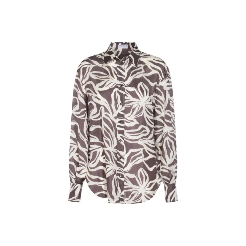 Brunello Cucinelli Floral print Shirt-0