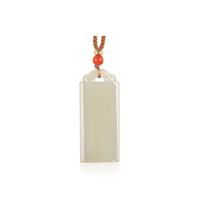TAMINA Pendants White Jade Unisex-0