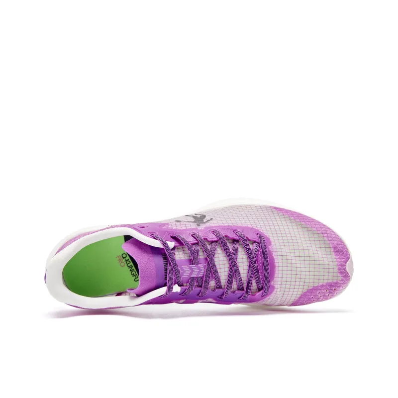 QIAODAN Flying Shadow PB1.0 Running Shoes Men Low Top Flying Shadow Purple Jordan White-3
