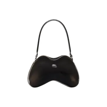 DIESEL Polyurethane Handbag Women's Black Bronze