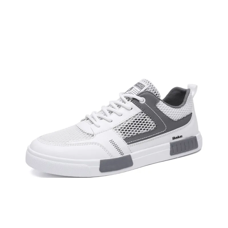 BAKE Slip Resistant, Lightweight, And Breathable Low Top Skateboard Shoes Men's-0