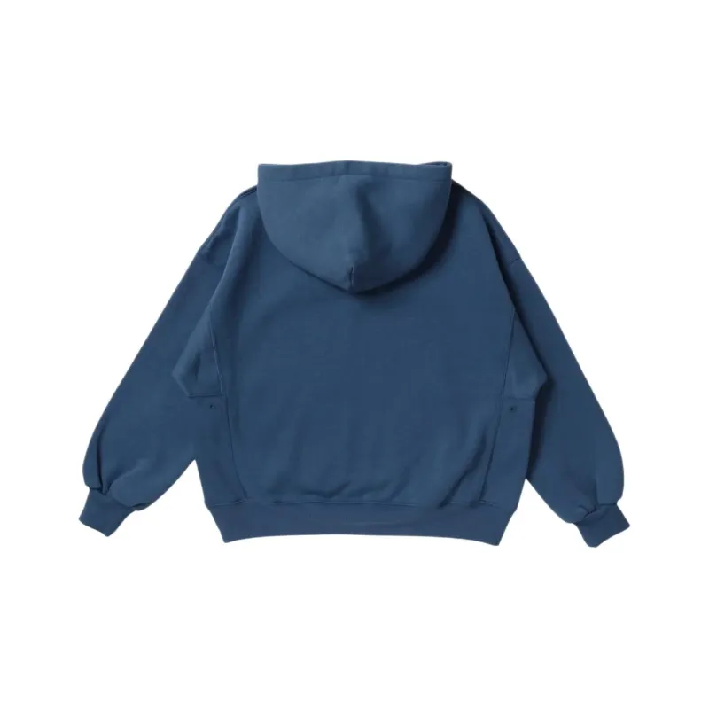 Converse CHENILLE SWEAT HOODIE LDS Sweatshirt Women's Dark Blue-1